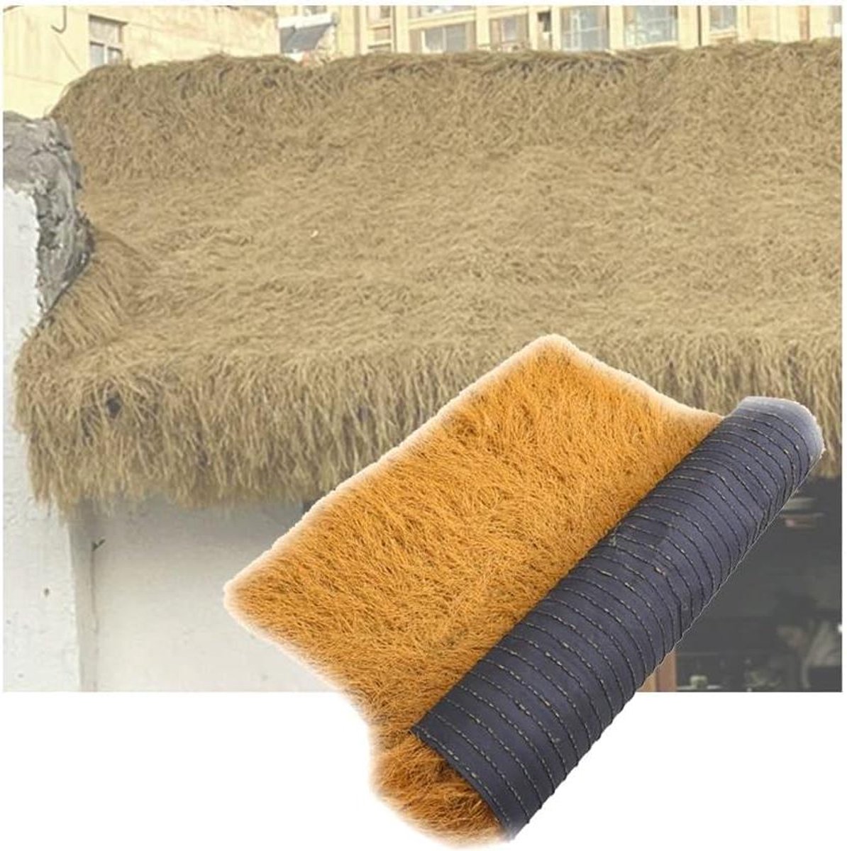 Kunstmatige Palm Rieten - Dakbedekking Stro - Terras Decoratie - Vlamvertragend Materiaal 