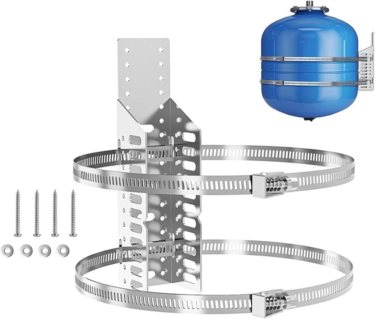 Tankhouder - Expansievat Bevestiging - Boiler Installatie - Robuust Metaal - Tot 13 Inch -