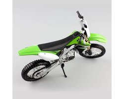 1:12 Dirt Motocross Enduro Bike Schaal Motorfiets Speelgoed Diecast Model Racing Miniatuur Voor Kawasaki KX450F