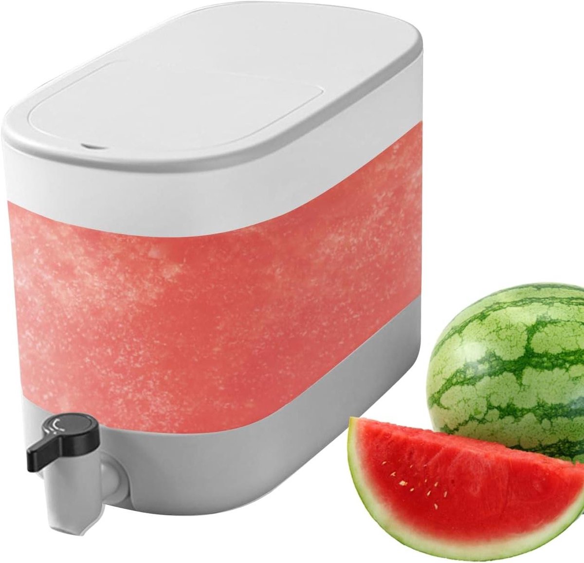 Drankdispenser Koelkast - Waterkan Dispenser - Dranken Koelen - Anti-blokkerende Kraan - 4 Liter - Grijs