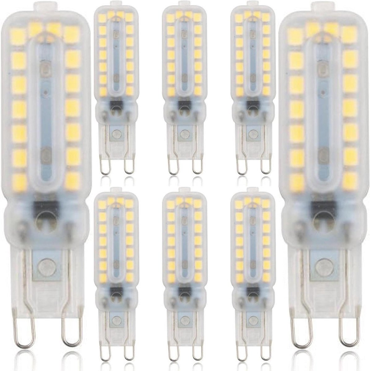 LED Lampen - G9 Lampen - Sfeerverlichting Creëren - Energiebesparend - 8 Stuks - Warm Wit