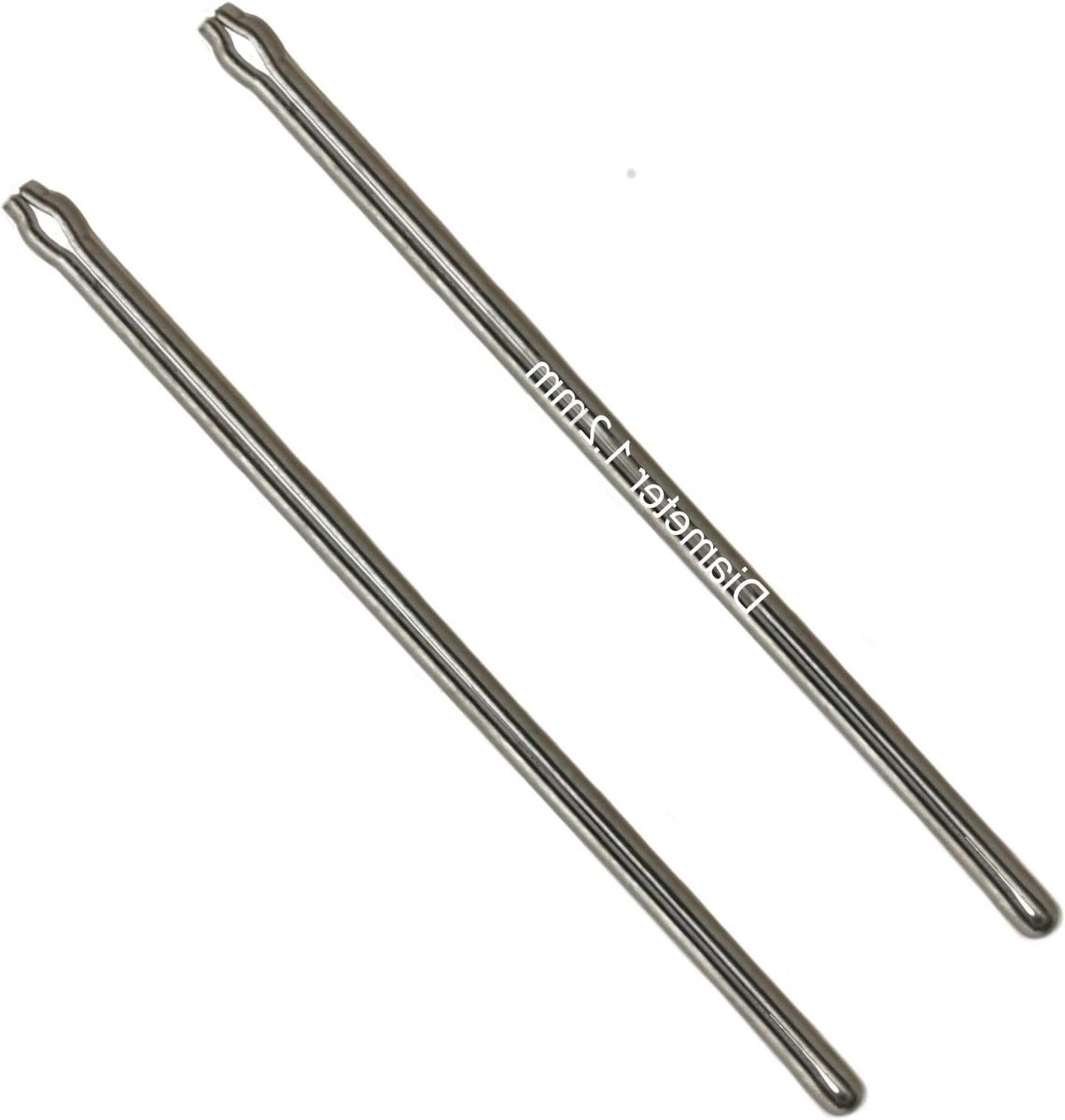 Horloge Pinnen - Band Pinnen - Horloge Reparatie - Roestvrij Staal 316L - Diverse Maten - Zilverkleurig