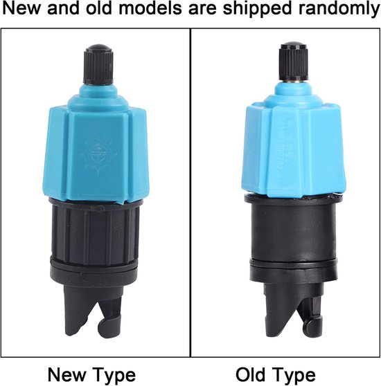 Pomp Adapter Duurzame Opblaasbare Luchtklep voor Paddle Board Kano Assault Boat, Nylon Legering Materiaal — afbeelding 2