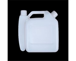 Brandstof Mengfles - Olie Benzine Tank - Gereedschap Onderhoud - Duidelijke Maatstrepen - 1 Liter - Transparant