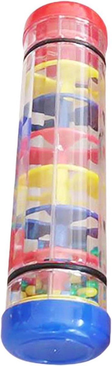 Regenmaker Speelgoed - Sensorisch instrument - Baby gehoor trainen - Regendruppelgeluid - 20 cm - As described