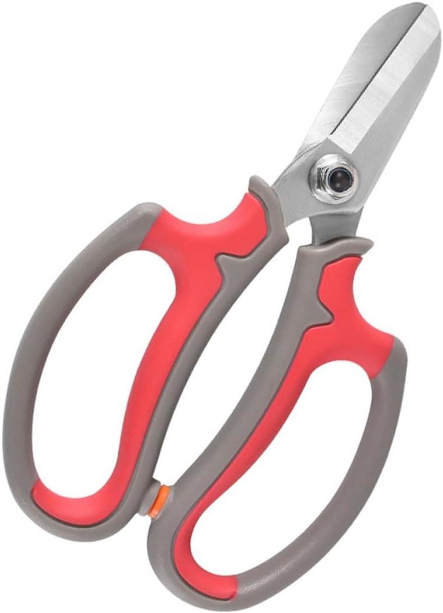 Bloem Snoeischaar - Tuin Trimmer - Bloemen Snoeien - Ergonomische Handgreep - 135 Gram - Rood