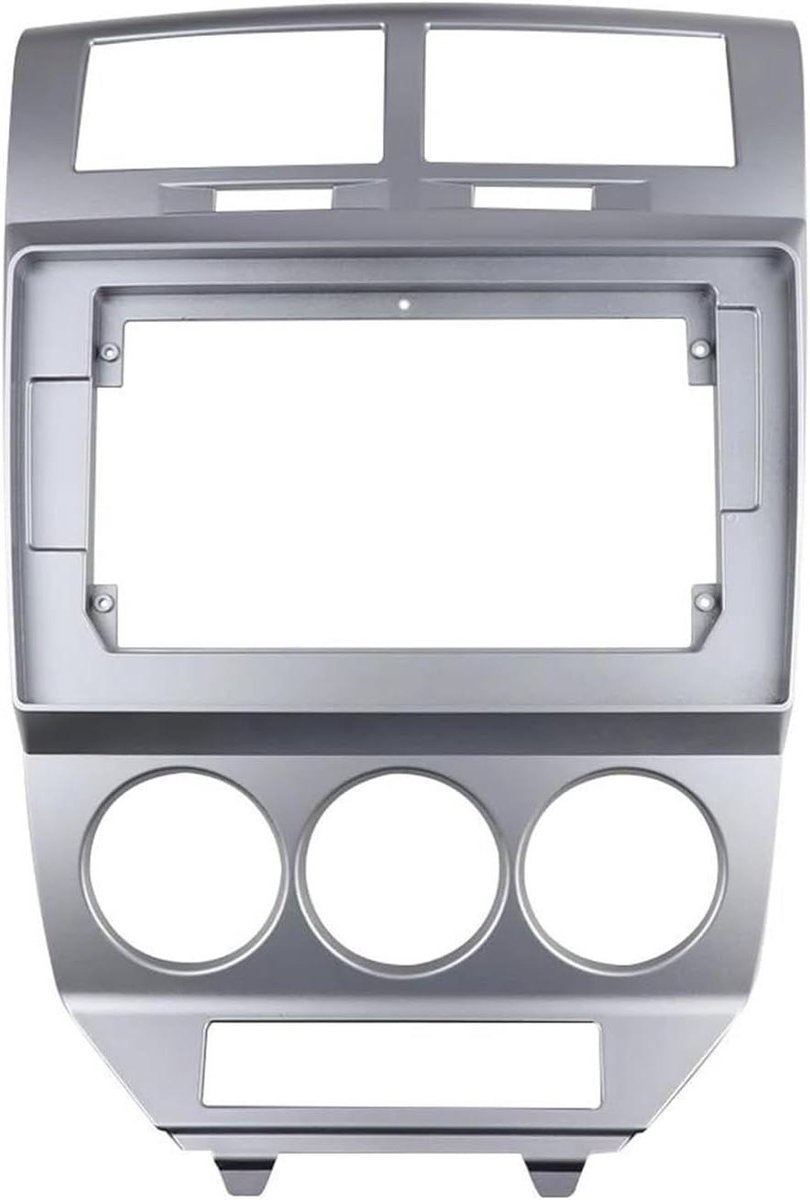 Radio Frame - Dash Kit - Auto Audio - Eenvoudige Installatie - 10.1 Inch - Zilver