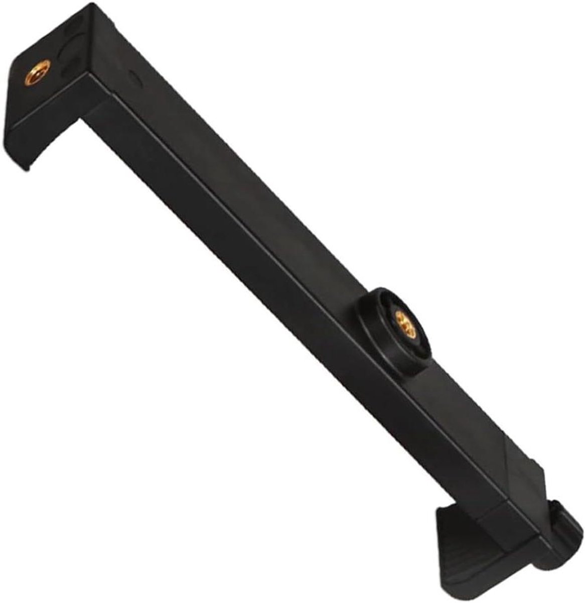 Tablet Houder - Statief Adapter - Video Opnames - Veilige Klem - 1/4 Interface - Zwart