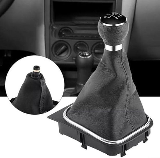 Versnellingspookknop - Schakelknop Handgreep - Comfortabel Rijden - Ergonomisch Ontwerp - 6 Versnellingen - Zwart — afbeelding 5