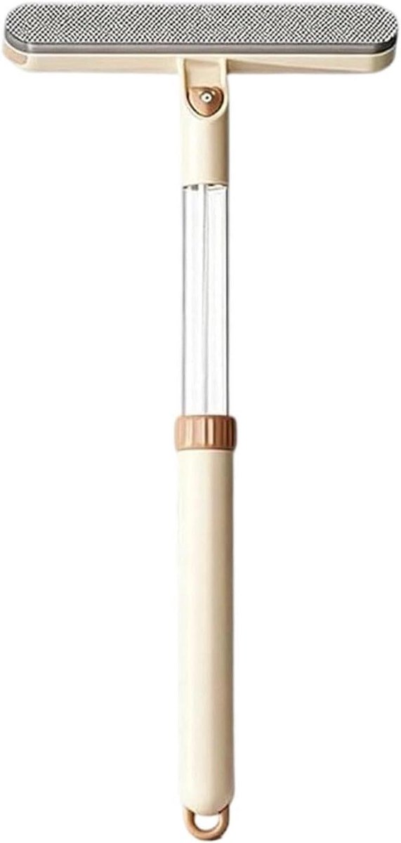 Uittrekbare raamwisser - Glasreiniger - Ramen schoonmaken - 5-in-1 reinigingsgereedschap - 53 cm lengte - Kaki