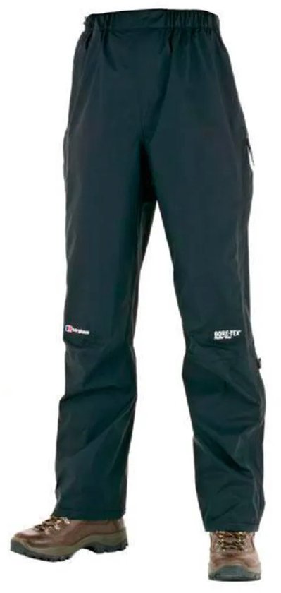 Berghaus Paclite Ovrtrs Dames Regenbroek Black 8 STD