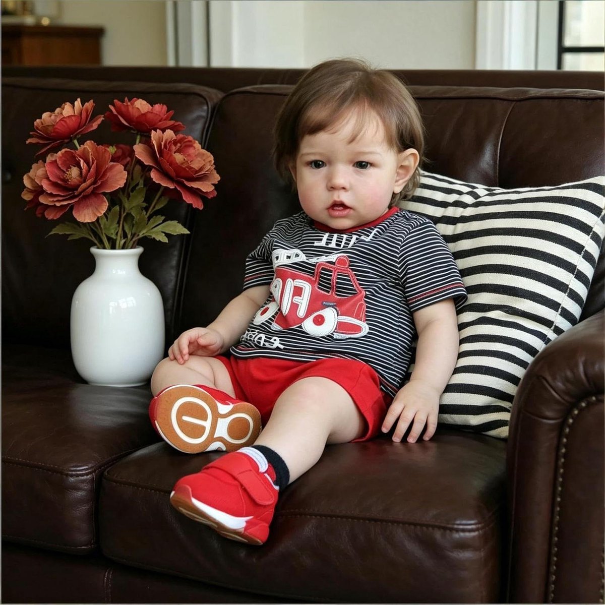 Realistische Babypop - Levensnoodpop - Rollenspel - Volledig Vinyl - 50 cm - Jongen