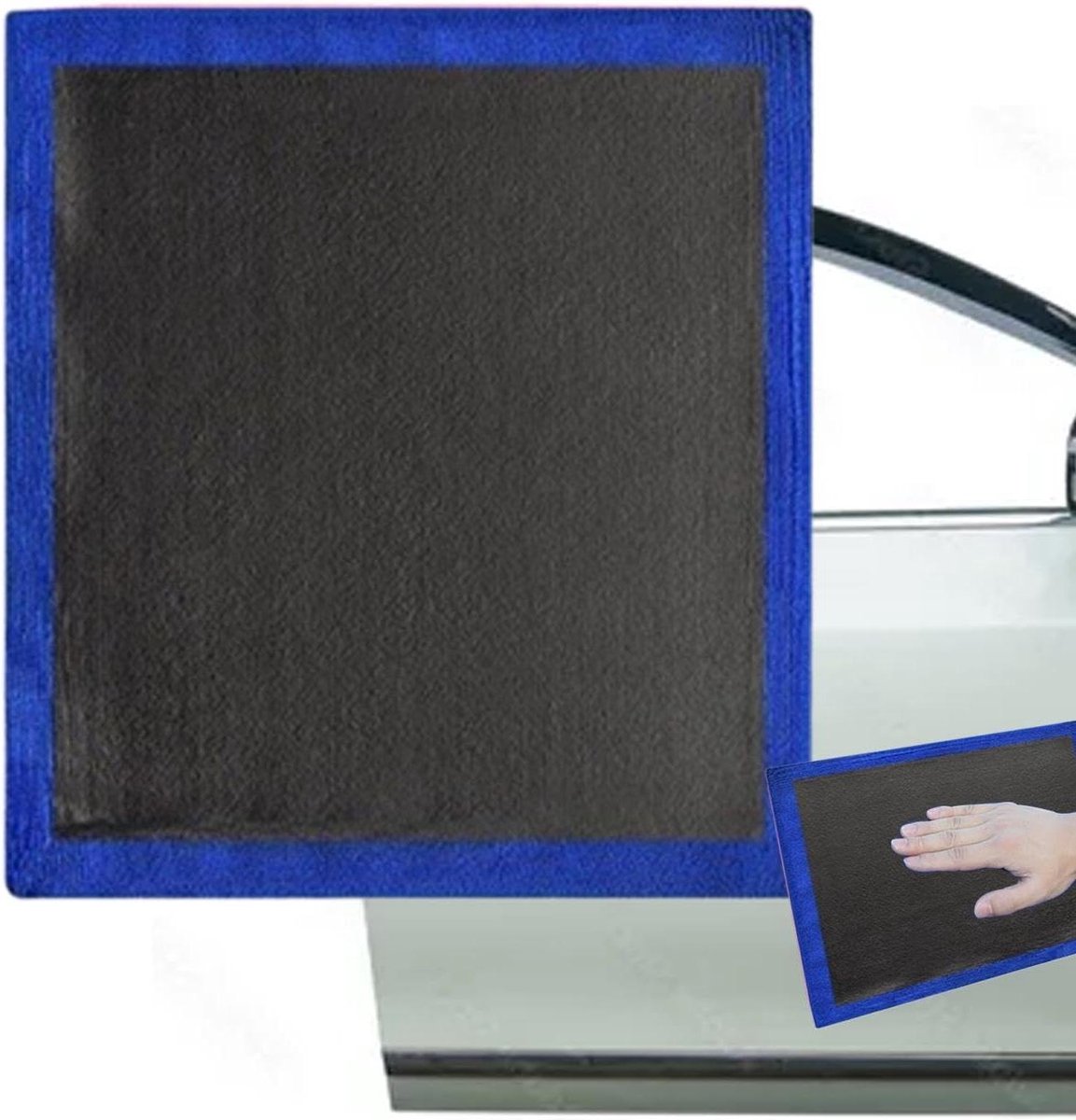 Tweezijdige Kleihanddoek - Auto Detailing - Voertuig Reinigen - Dubbelzijdig Ontwerp - 30x30 cm - Meerkleurig