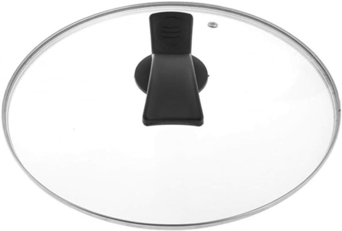 Pan Deksel - Glazen Deksel - Koken en Bakken - Gehard Glas - 36 cm - Transparant