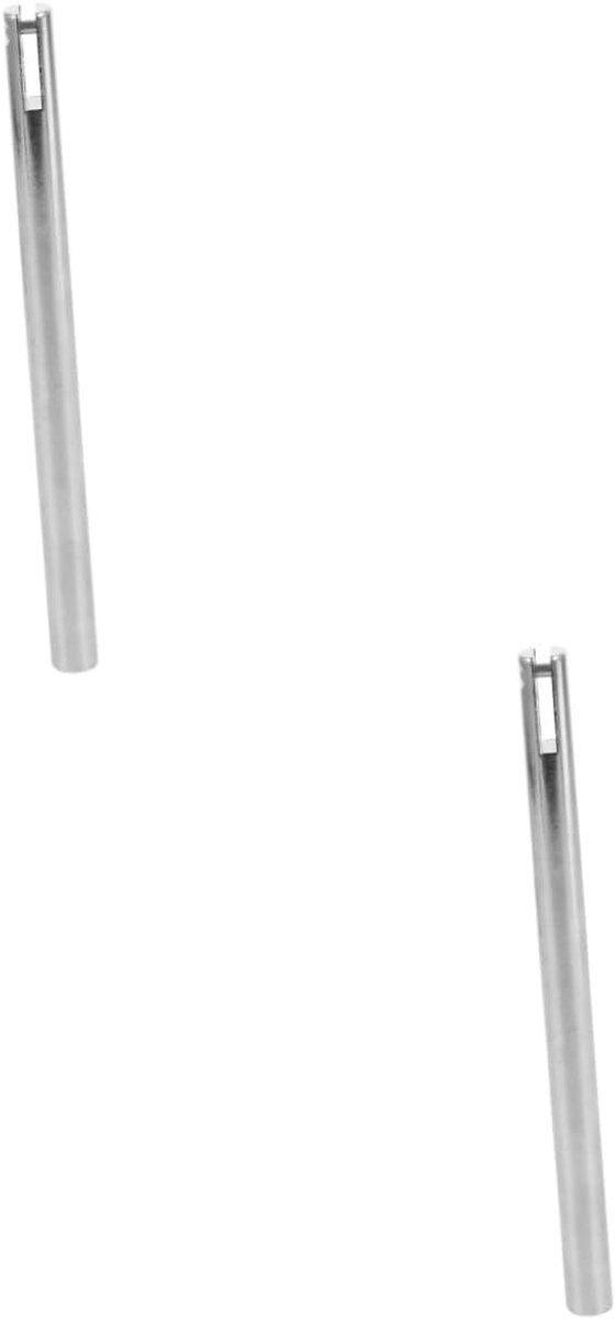 Popcorn Roerstaaf - Mixer As - Popcorn Maken - Duurzame Constructie - 145 cm - Zilver