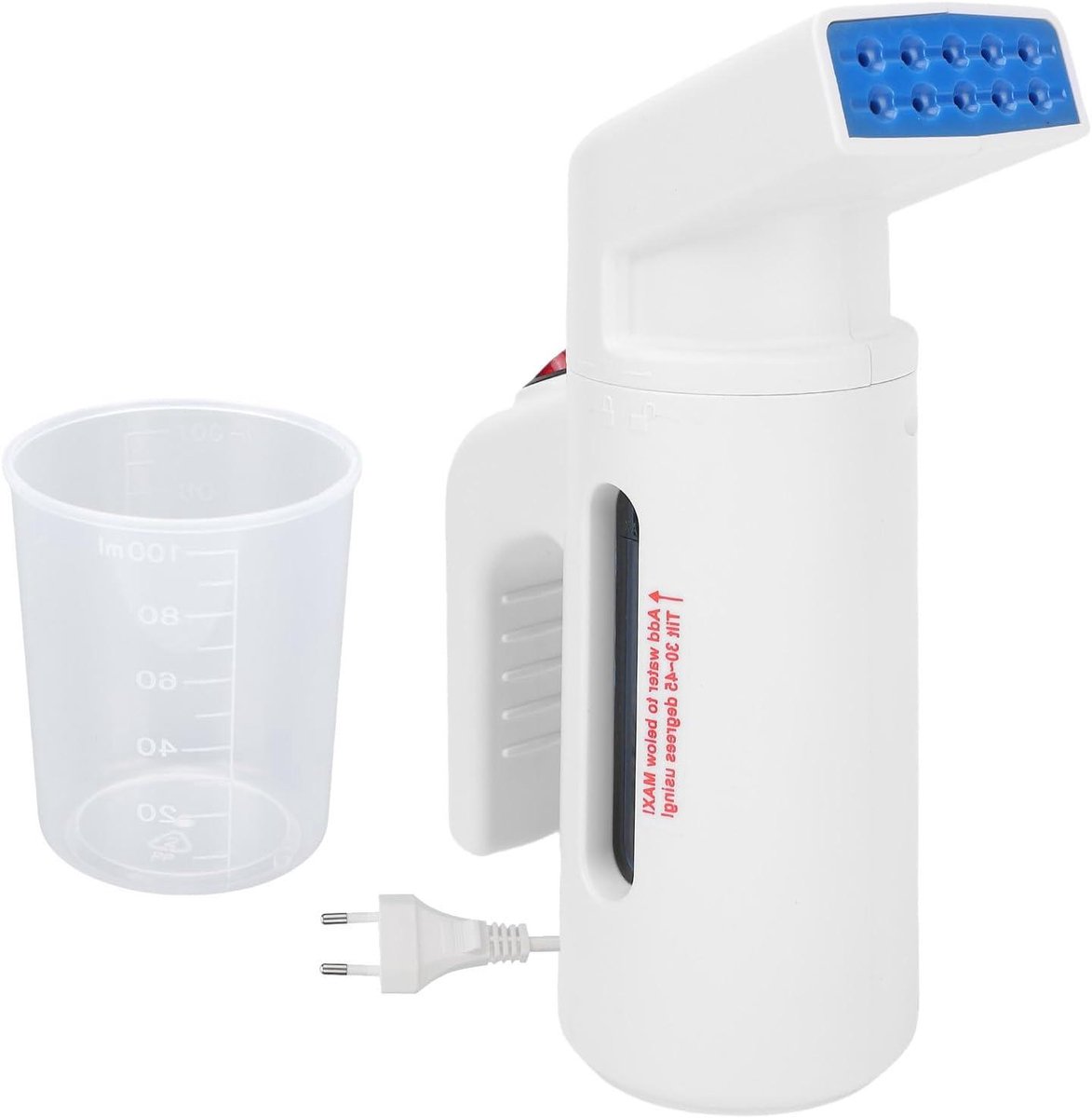 Hand Stomer - Kledingstomer Reisstomer - Kreukels Verwijderen - Snel Verwarmend - 150 ml Tank - Wit
