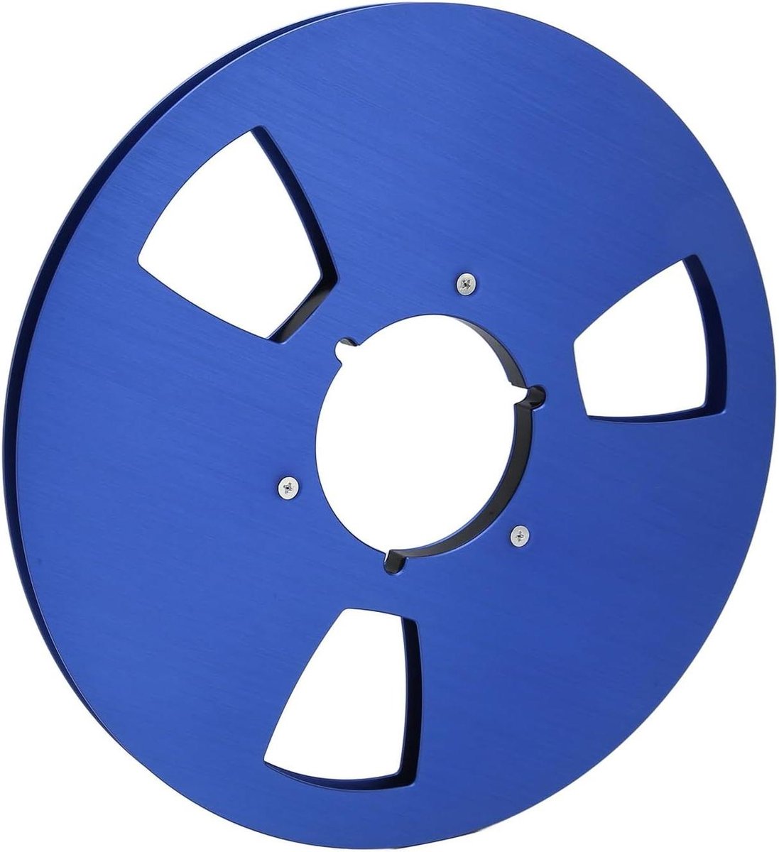 Lege Opnamespoel - Tapespoel Aluminium - Geluid Opnemen - Lichtgewicht Stevig Ontwerp - 105 Inch Diameter - Blauw