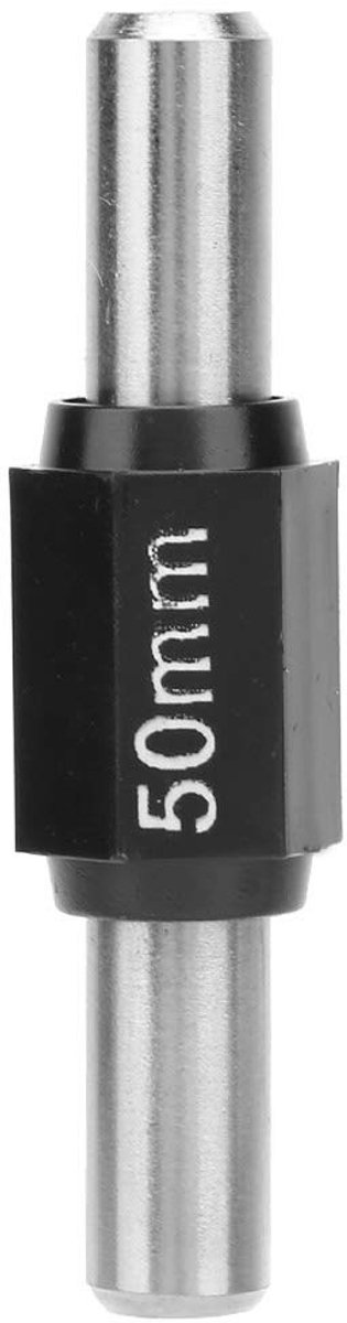 Dailygoods - Dailygoody - Meetstok Voor Buiten - Micrometer Schuifmaat - Roestvrijstaal - 50 Mm - Duurzaam en Duidelijk - Geschikt voor Precisiewerk