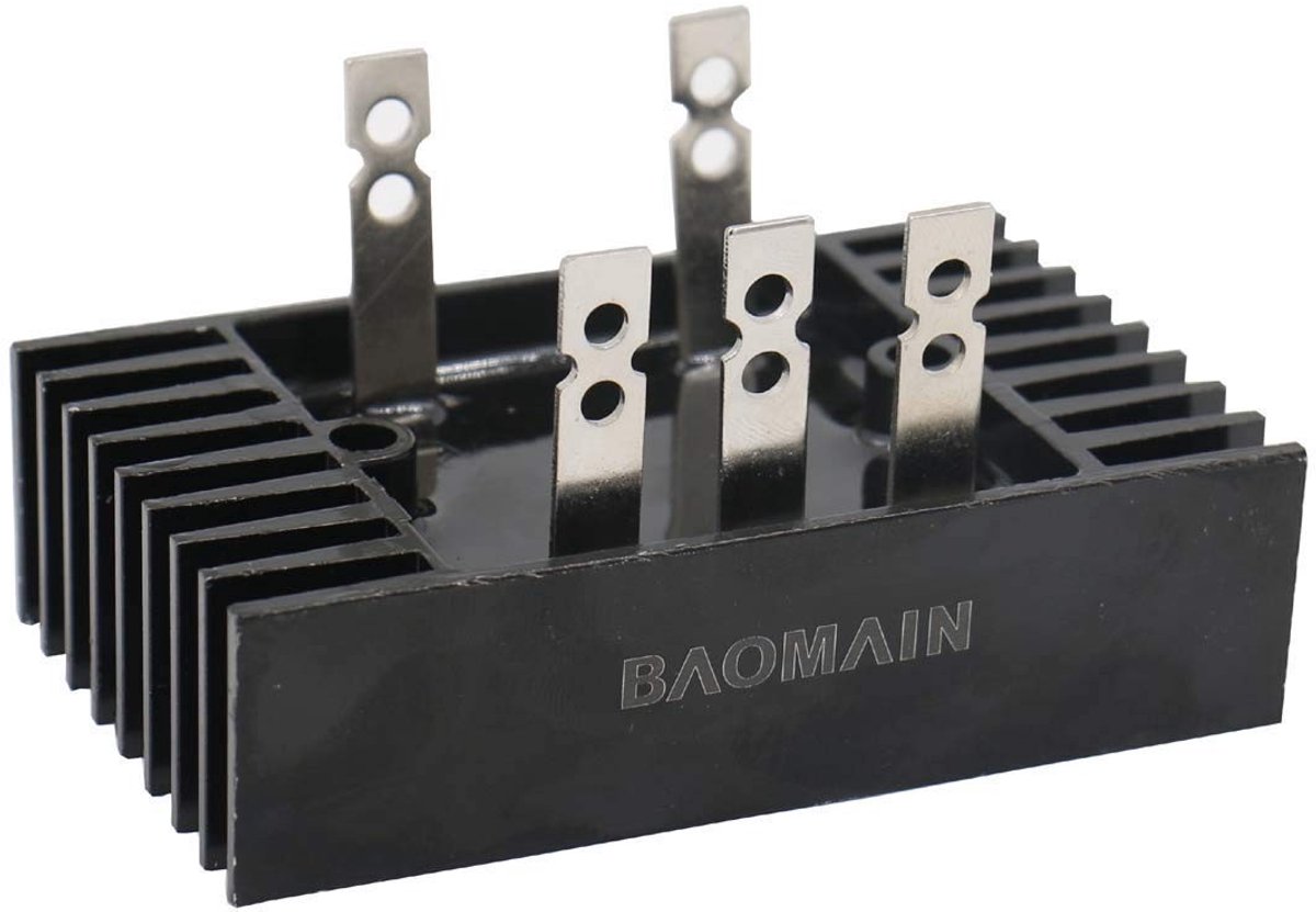 Dailygoods - Bruggelijkrichter 100A 1200V met Metalen Behuizing