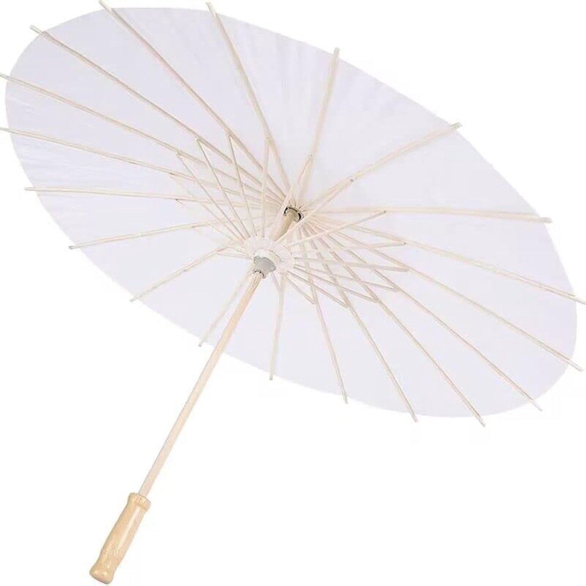 Dailygoods - Set van 6 Decoratieve Papieren Parasols voor Bruiloft en Feestjes