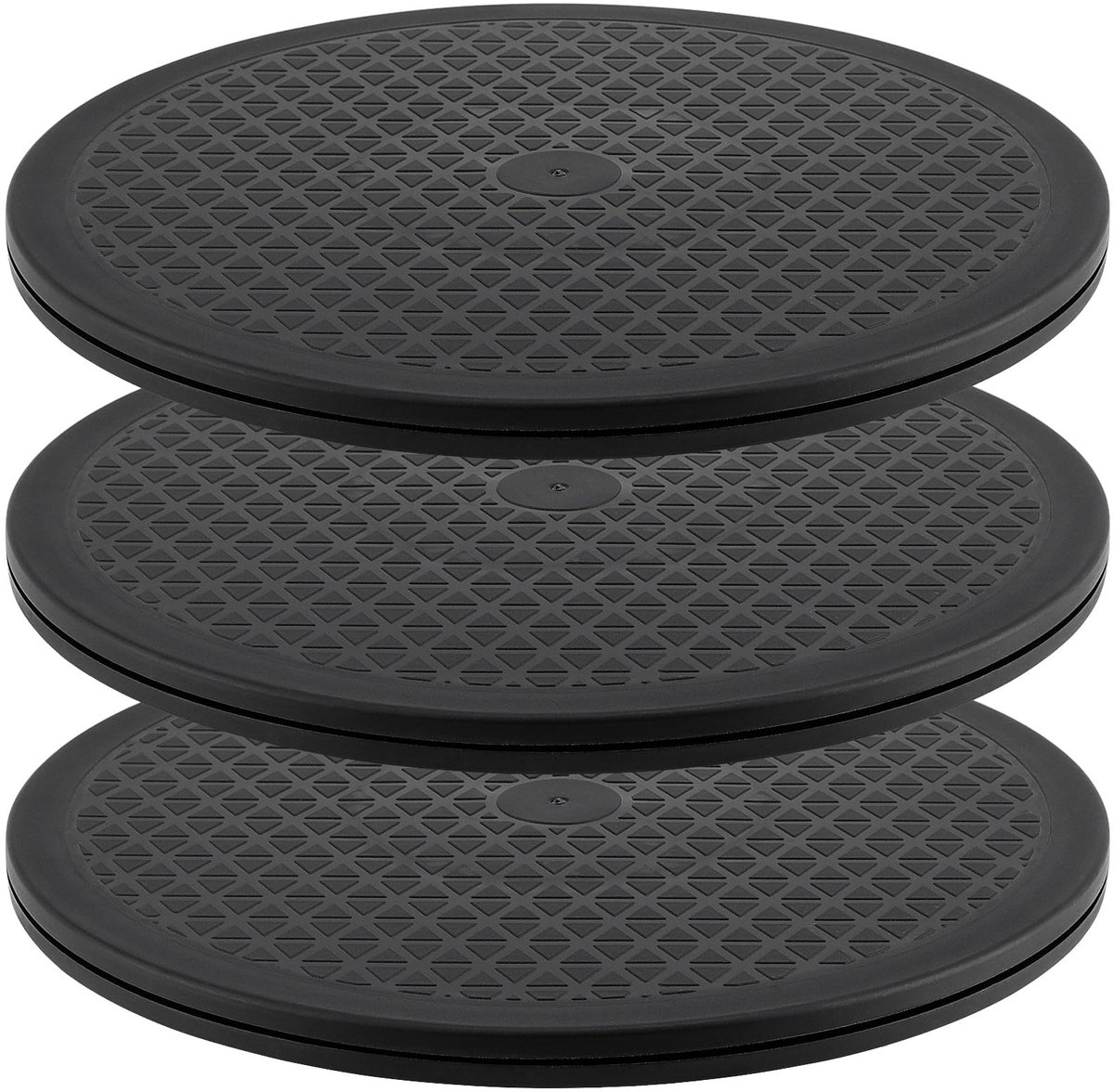 Dailygoods - 3 Pack Roterende Draaibare Plantdraaitafel