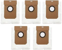 5-delige set stofzakken compatibel met Eufy Clean L60 SES / L60 Hybrid SES / L50 SES robotstofzuigers stofzakken-2,5 liter