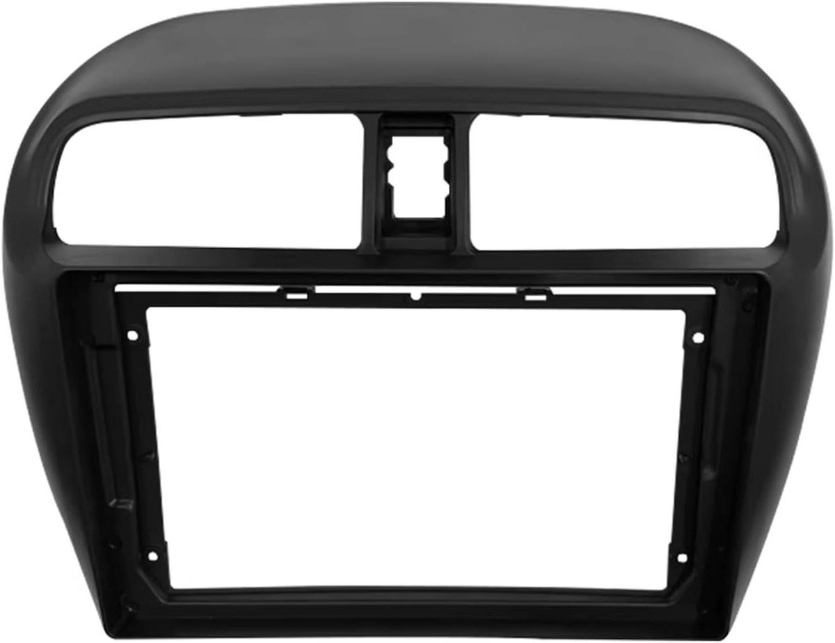 Auto Dashboard Frame - Radio Paneel - Audio Installatie - Naadloze Pasvorm - Dubbel Din - Zwart