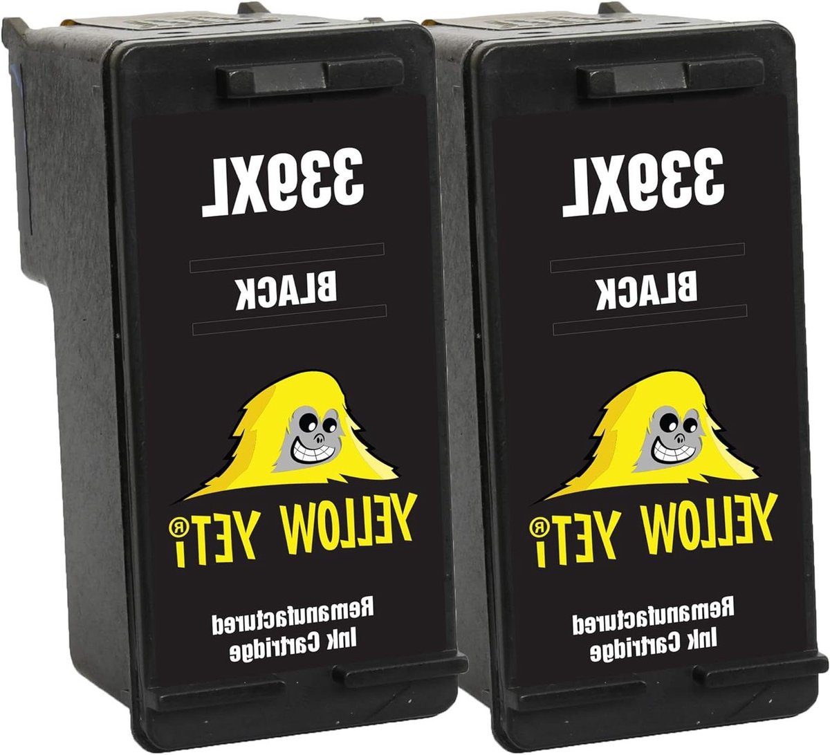 Inktcartridges Zwart - Remanufactured C8767EE - Documenten Printen - Probleemloze Garantie - 2 Stuks - Zwart
