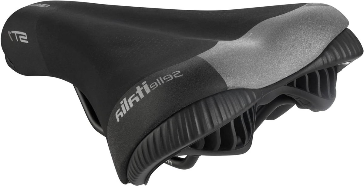 Selle Italia ST1 Comfort zadel [L] Afmetingen: 166 x 261 mm (6,5 x 10,3 inch)