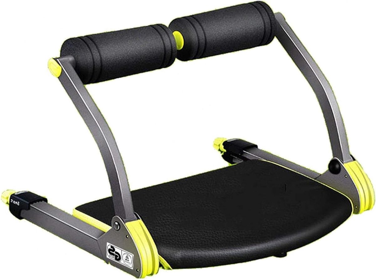 Buikspier Trainer - Core Trainer - Thuis Trainen - Verstelbare Weerstand - 5.9 kg - Zwart