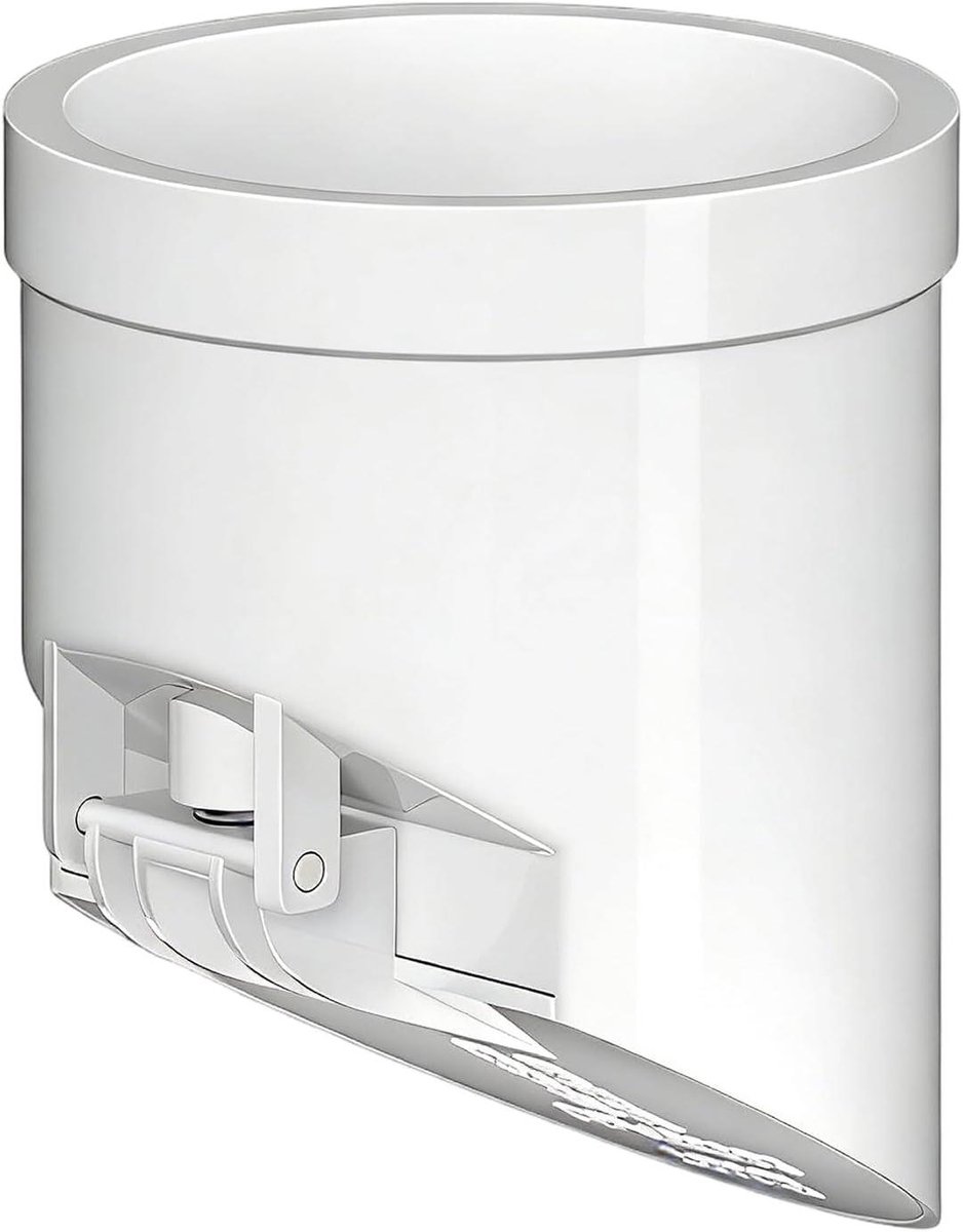 Douche Afvoerplug - Vloerstopper Riool - Geur Vrij Houden - Automatisch Sluitend - 75 mm - Wit