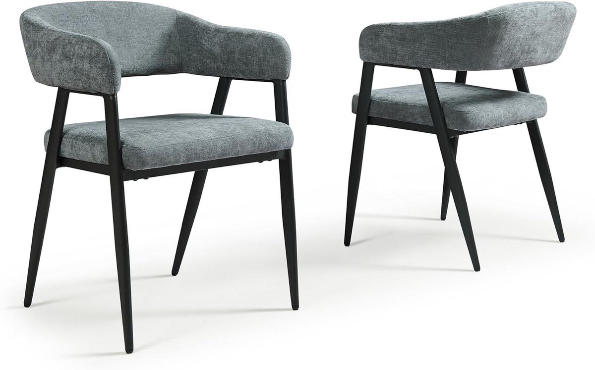 Eetkamerstoelen Set - Comfortabele Stoelen - Gezellig Tafelen - Ondersteunend Ontwerp - 77