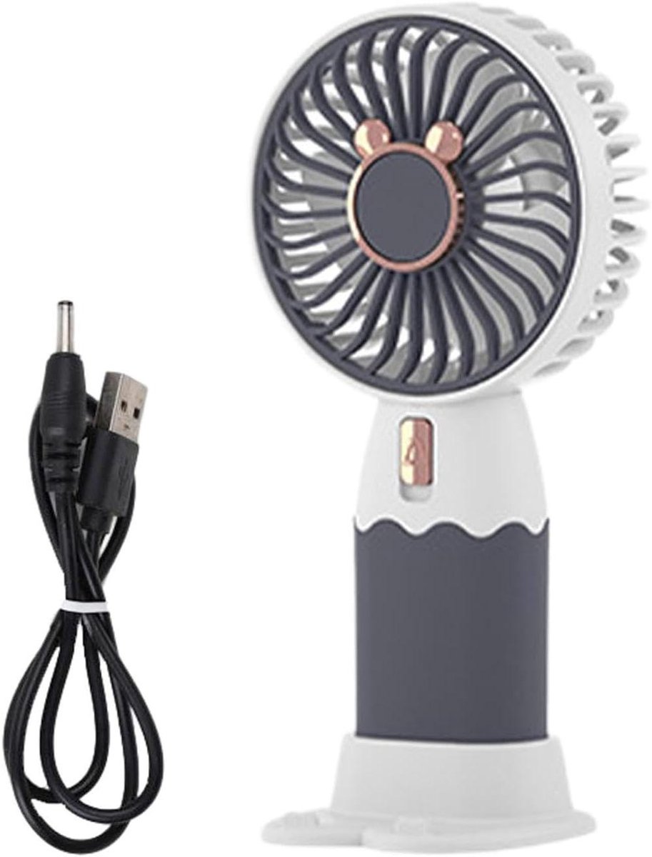 Draagbare Ventilator - Handventilator Opladen - Persoonlijke Koeling - Stille Werking - 16 x 8 x 3 cm - Willekeurig