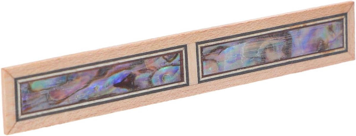 Gitaarbrug Onderdeel - Klassieke Gitaar - Muziek Maken - Houten Inleg - 8 cm - Beige