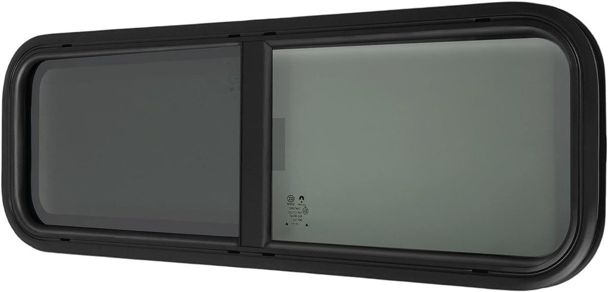 Rechthoekig Aluminium Schuifraam voor Caravan 900 x 300 mm - Ideaal voor Motorhomes en Campers
