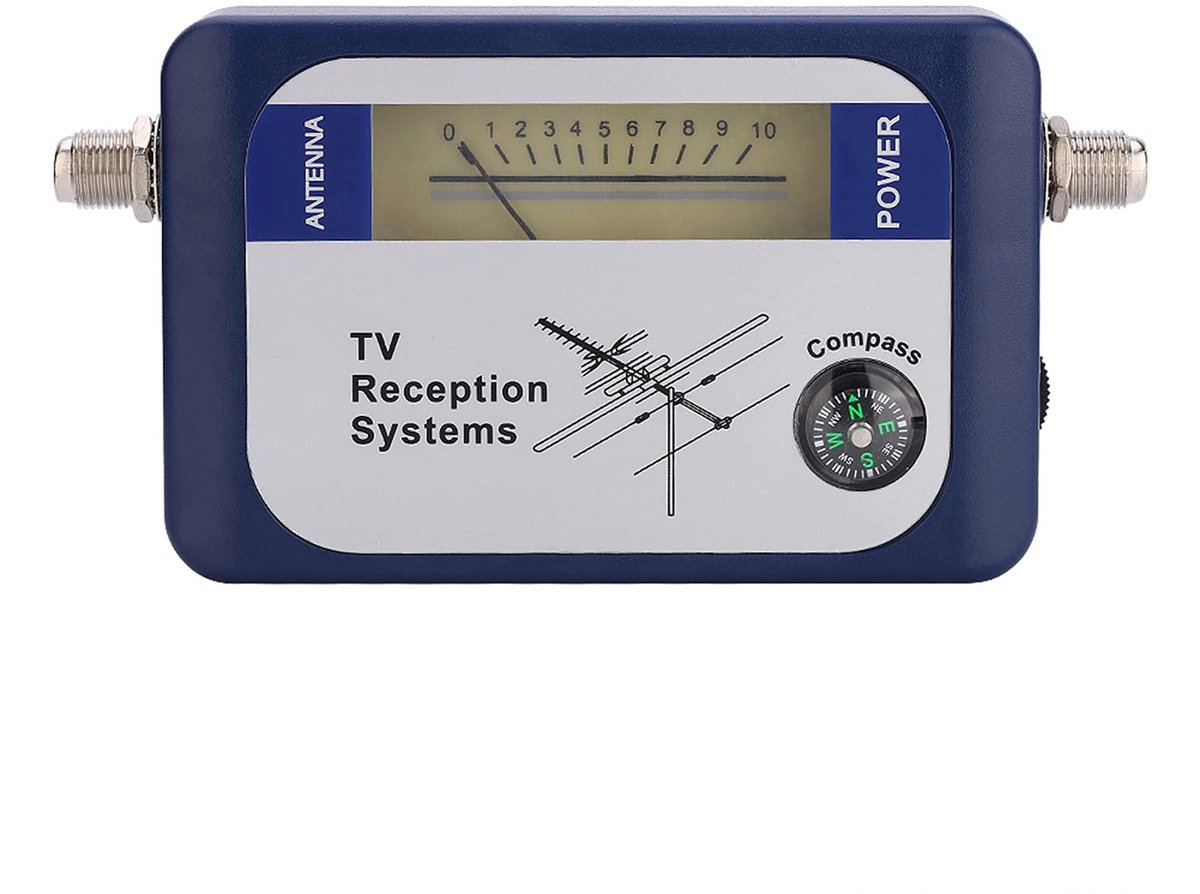 Cosensi - Dailygoods - Dailygoody - Digitale TV Zoekmeter - Sterktedetector voor Antenne - Compact en gebruiksvriendelijk - TV zoekmeter - Voor eenvoudig instellen van telev.