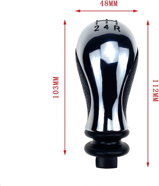 Auto Versnellingspook Knop Vervanging voor C&itroen C5 2001-2008 5 Speed voor MT Gear Pookknop Hendel Handbal Gear Shift Handle voor Swift Gear Shift Lever — afbeelding 3