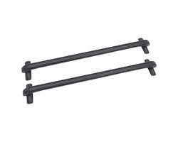 Universele Auto Dakdragers – Aluminium Dakrek met Slot – 1 m Stang voor 4/5-Deurs Auto’s – Hoge Draagkracht Bagagedrager – Zwart
