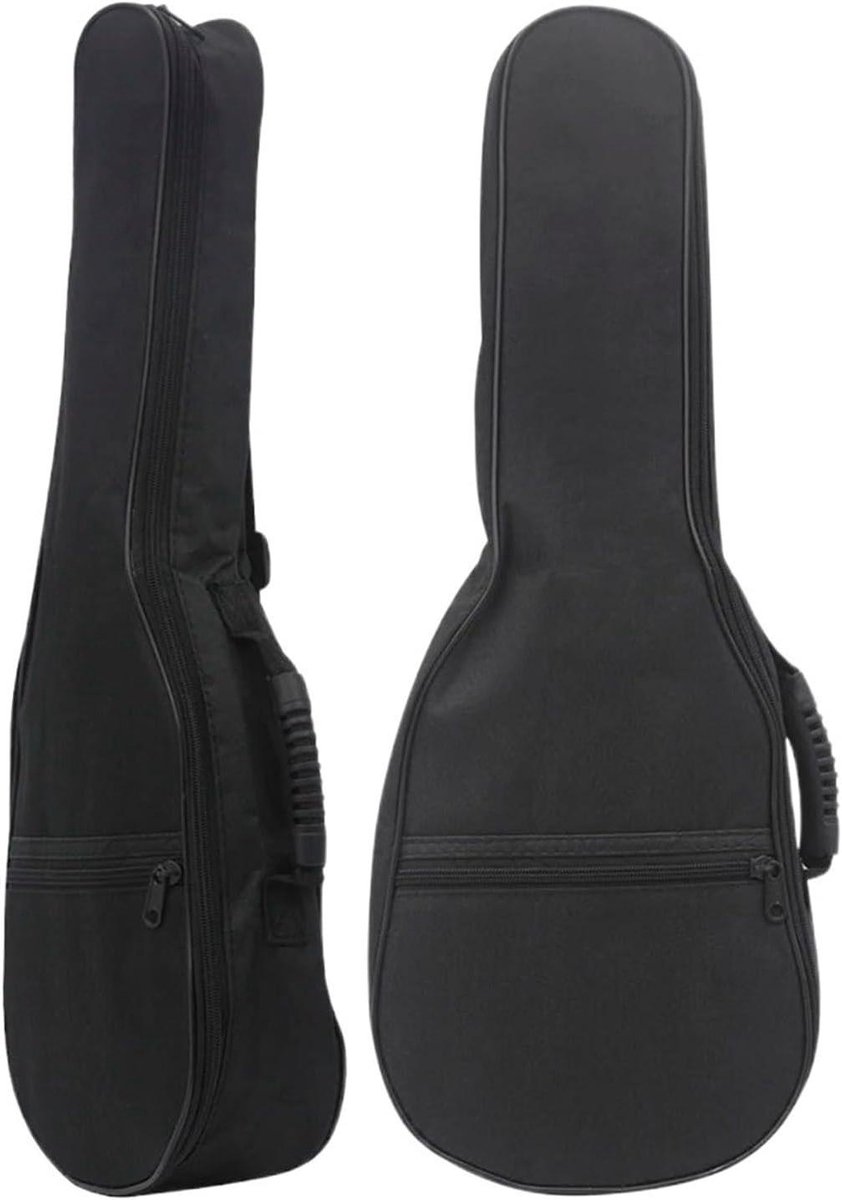 Gitaartas - Gitaarkoffer - Instrument Beschermen - Gevoerde Oxford Stof - 21 inch - Zwart