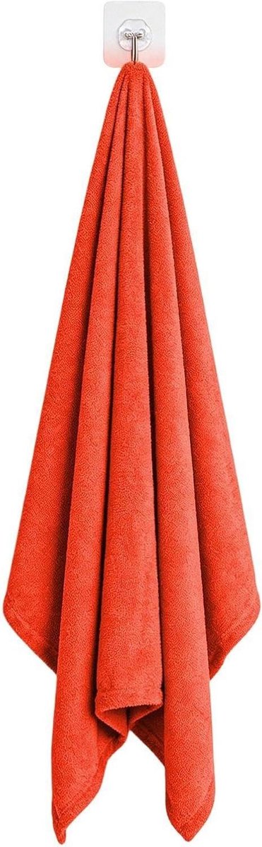 Microvezeldoeken - Reinigingsdoeken - Auto Onderhoud - Krasvrije Reiniging - 180x60cm - Oranje
