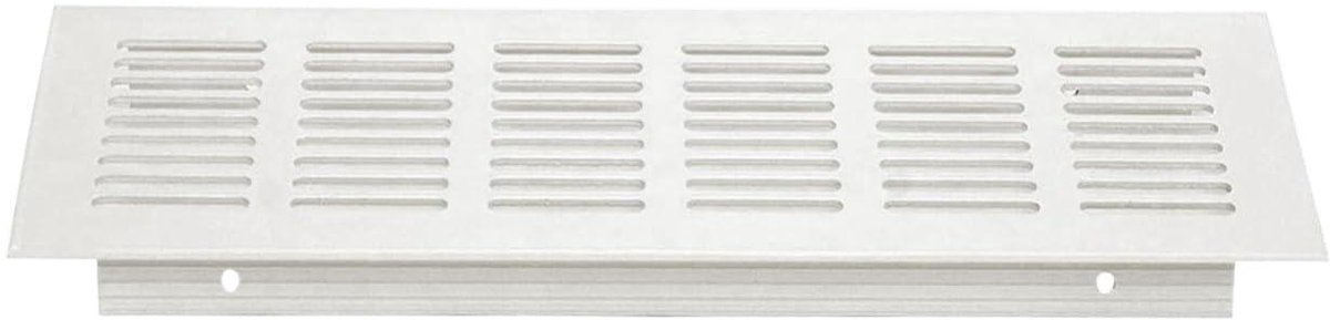 Ventilatierooster Rechthoekig - Luchtuitlaat Deksel - Luchtcirculatie Verbeteren - Verdikte Aluminiumlegering - 18x17 cm - Zwart
