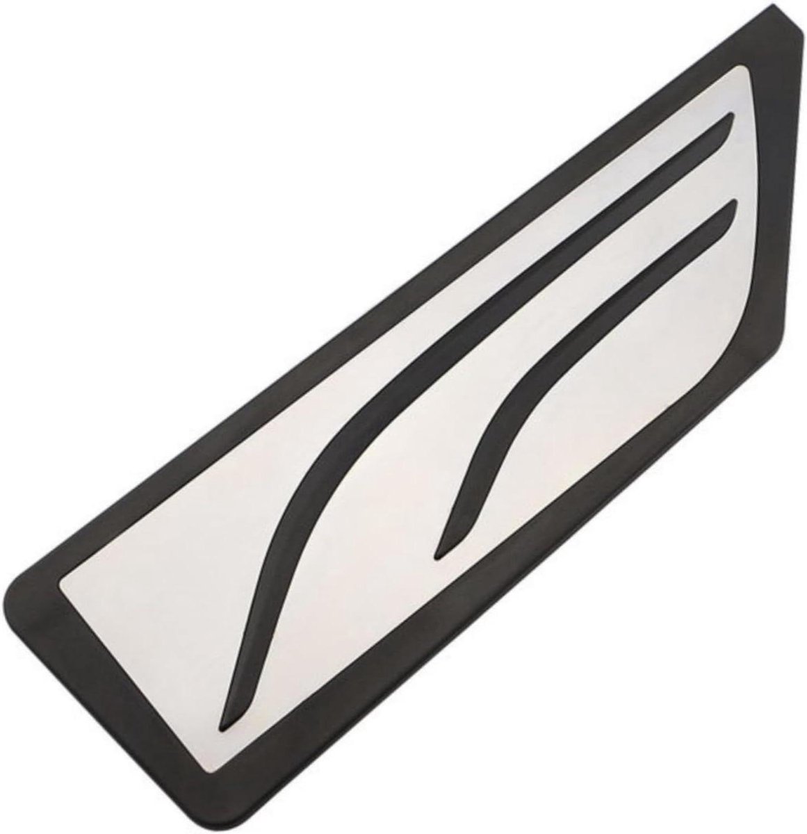 Pedaal Cover Set - Auto Interieur - Verbeterde Grip - Non-slip Ontwerp - 1 Stuks - Zilver
