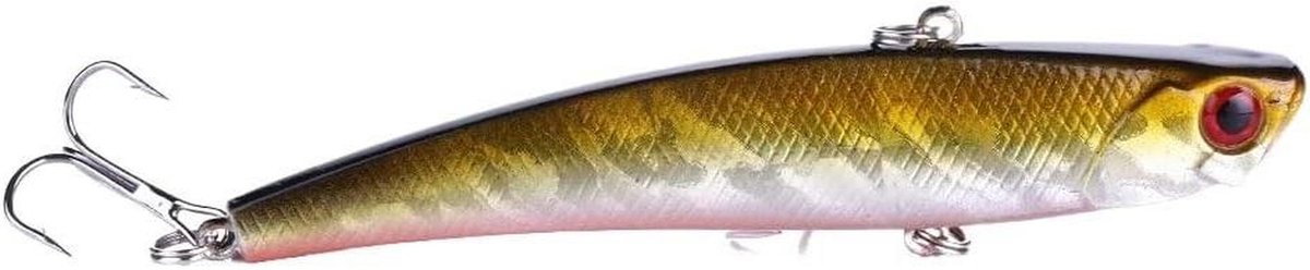Kunstvis Aas - Crankbait Lokaas - Roofvis Vangen - Realistische Zwembeweging - 95 cm 26 g - Meerdere Kleuren
