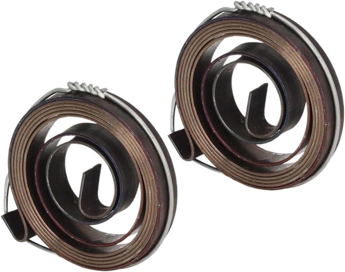 Kolomboor Terugkeer Lente - Boormachine Veer - Werkstuk Stabiliseren - Verchroomd Verenstaal - 8x4.2x0.4mm - Zilverkleurig