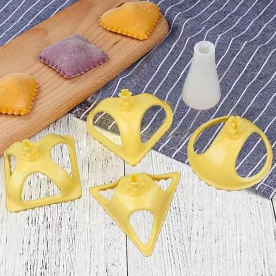Pasta Gereedschap Set - Bakbenodigdheden Hout - Ambachtelijk Pasta Maken - Inclusief 8 Stempels - Complete Set - Niet Gespecificeerd — afbeelding 5