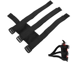Dailygoods - Dailygoody - Brandblusser riem - Auto brandblusser bevestiging - Compact en verstelbaar - Zwart - Veilig en betrouwbaar - Geschikt voor Wrangler TJ YJ.