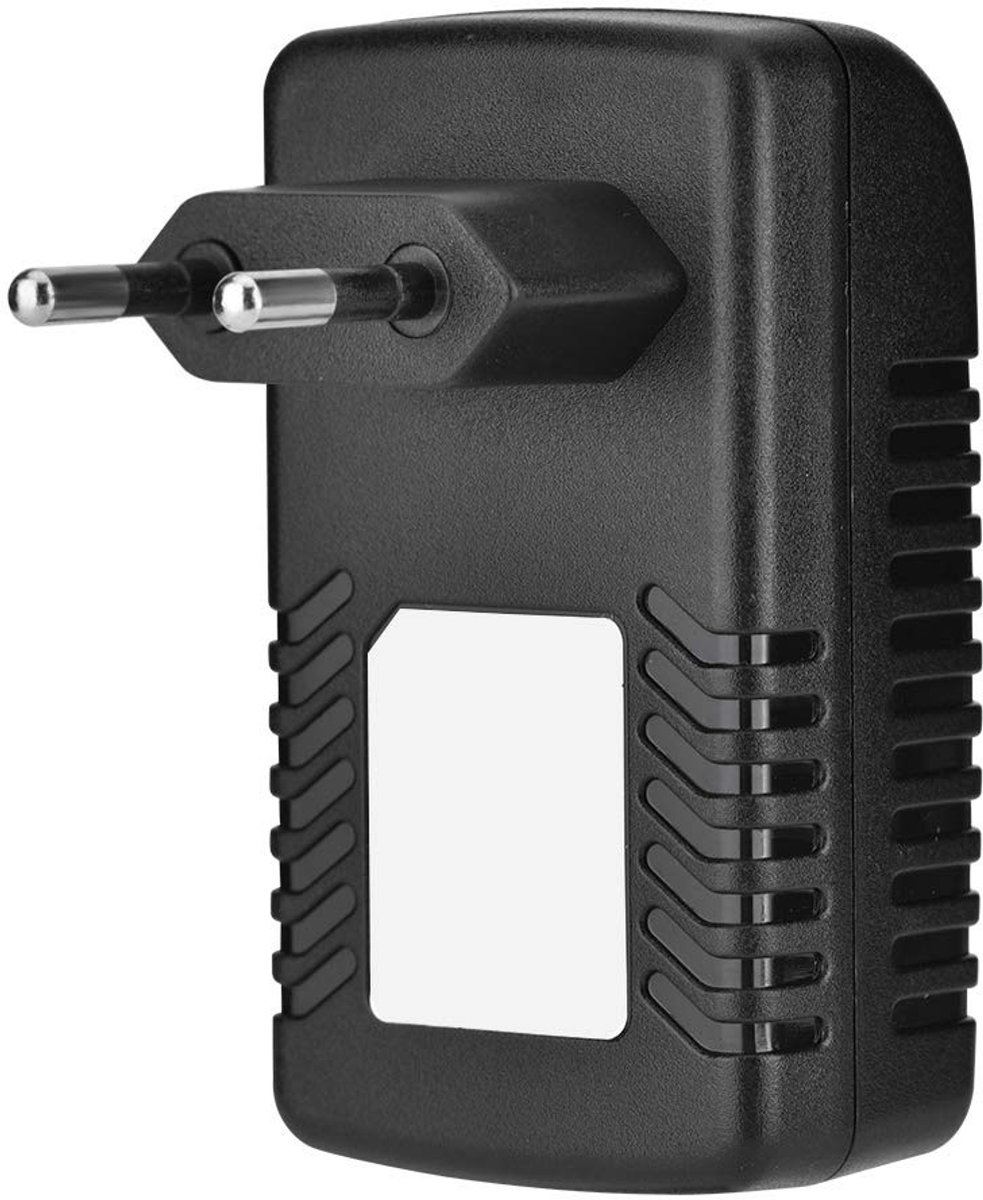 Dailygoods - Dailygoody - PoE-injector - 48V Ethernet-adapter - Wandmodel - Voeding voor IP-telefoons en camera's - Geschikt voor EU-stekker