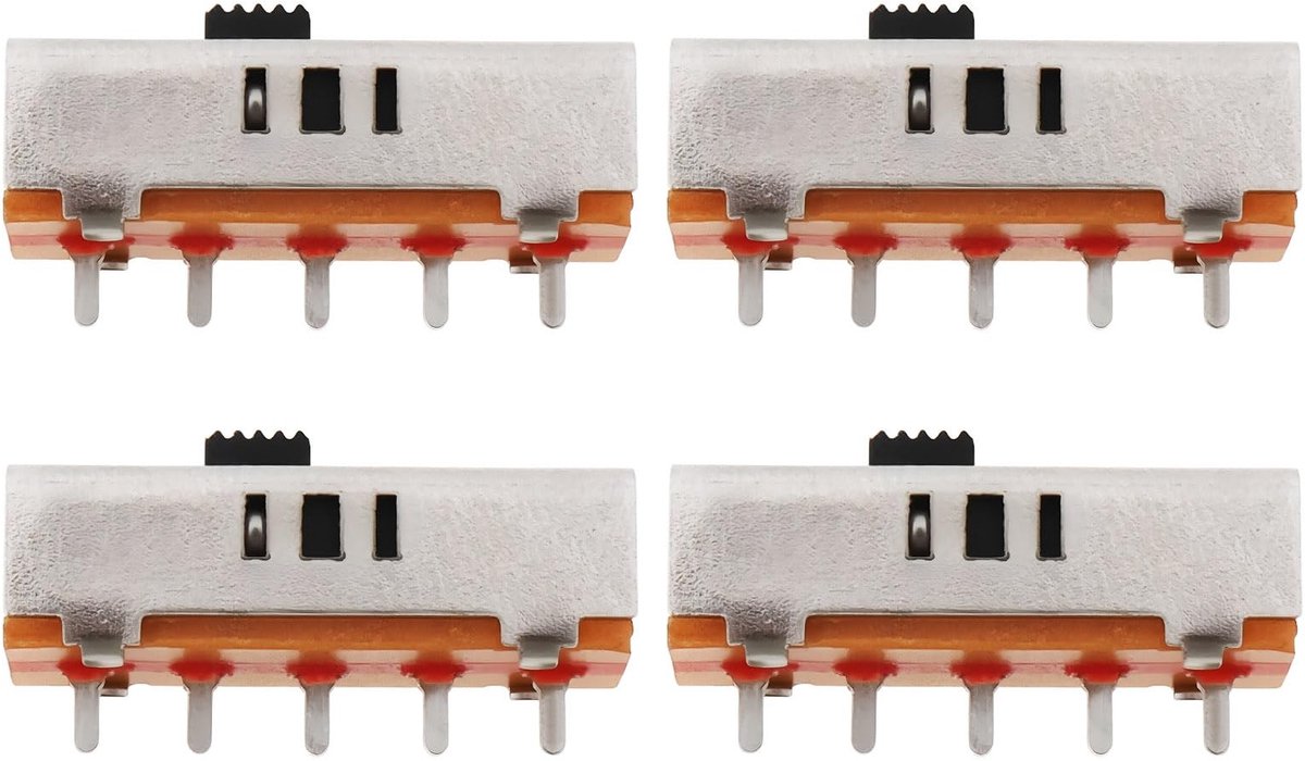 Dailygoods - 4 Stuks Elektrische Schroevendraaier Richting Controle Schakelaar 5 Pin