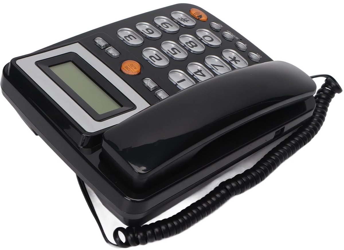Dailygoods - Vaste Telefoon met Grote Knoppen voor Senioren