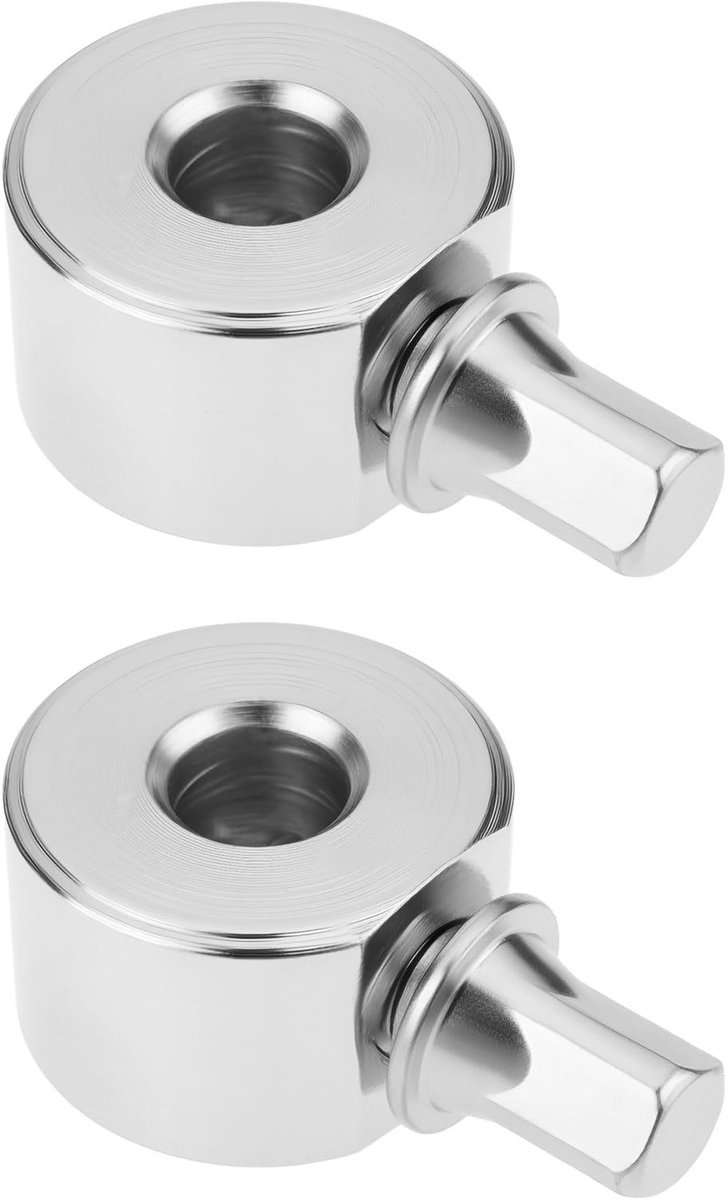 Dailygoods - 2 Stuks Bass Drum Beater Contragewicht van Staal voor Drum Kit Pedalen